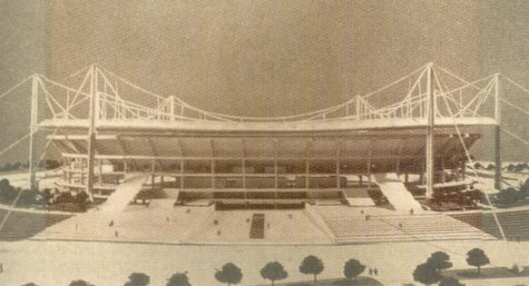 Maqueta Nuevo Bernabéu 1.973 Exterior